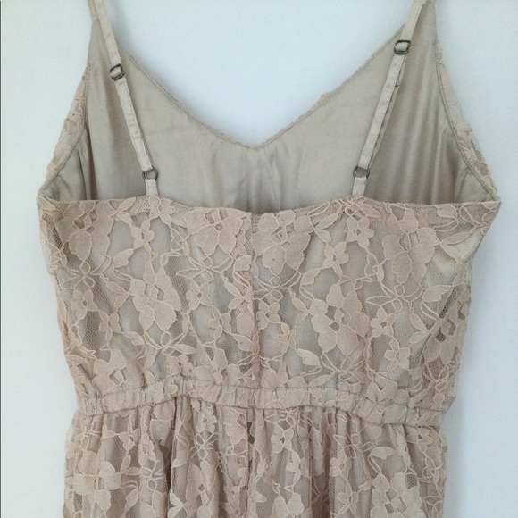H&M Divided beige lace dress size 4 brand new - Picture 4 of 7